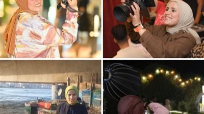 صيادة ومصورة محترفة.. هاجر بنت بنى سويف رحلة كفاح تتحدى الصعاب 