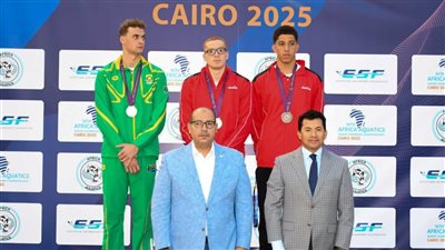 مصر تحصد 11 ميدالية في اليوم الأول من منافسات البطولة الإفريقية للسباحة 
