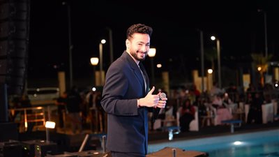 حمادة هلال: سعيد بمشاركتي في حفل زفاف لـ 200 عروس