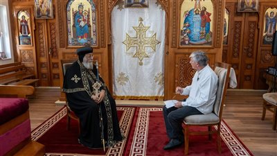 البابا تواضروس في لقاء للتلفزيون الروماني : الكنيسة القبطية قلب مفتوح للجميع 