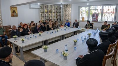 البابا تواضروس الثاني يلتقي الجالية المصرية في بوخارست