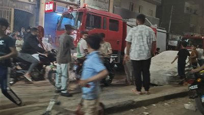 السيطرة على حريق محل فضيات بمنطقة كرداسة