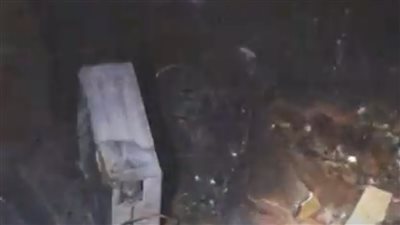 النيابة العامة تعاين موقع حريق كنيسة ماري جرجس بقنا