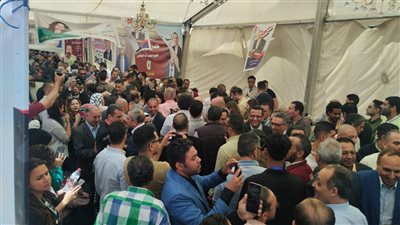 زحام كثيف وطوابير للتسجيل فى الجمعية العمومية بنقابة الصحفيين