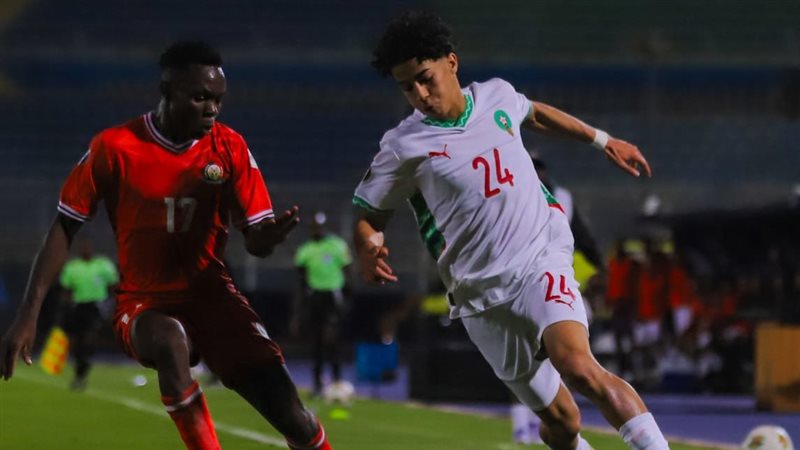 مباراة المغرب وكينيا