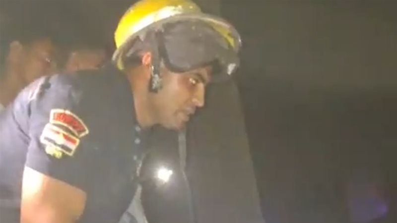 رجال الاطفاء بقنا
