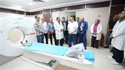 محافظ أسيوط يتفقد التشغيل التجريبي لوحدة قسطرة القلب بمستشفى المبرة |صور
