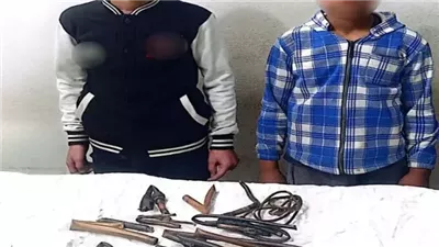 القبض على المتهمين بسرقة مواسير تكييف أحد المساجد بدمياط