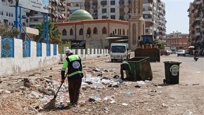 رئيس مدينة بورفؤاد يوجه بتكثيف الجهود للإرتقاء بمنظومة النظافة