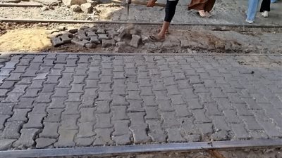 بدء عملية صيانة مزلقان السادات ببنى سويف لمدة 7 أيام |صور