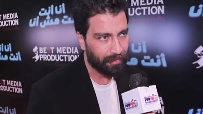 معتصم النهار: أول بطولة درامية لي في مصر كانت مدروسة بعناية