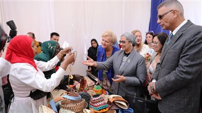 محافظ أسوان يشهد فعاليات مشروع 