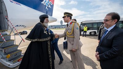 في ثالث محطات جولته الأوربية ..  البابا تواضروس الثانى يصل صربيا