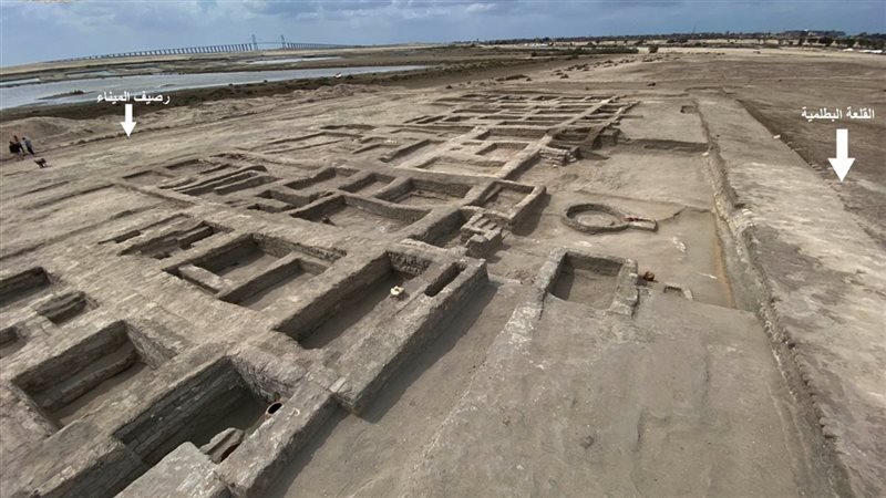 جانب من الكشف الأثري