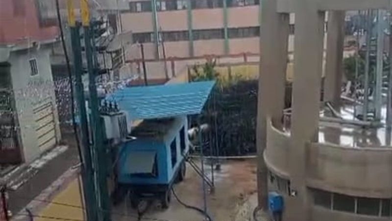 صورة من المحول أثناء