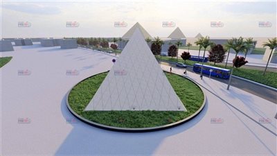 لأول مرة.. النقل تنفذ مدخل محطة مترو الرماية برؤية بانورامية لـ أهرامات الجيزة