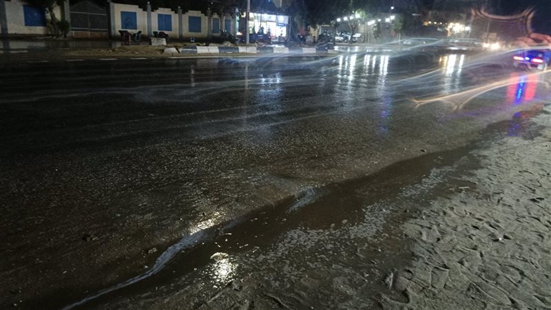 أمطار غزيرة تضرب