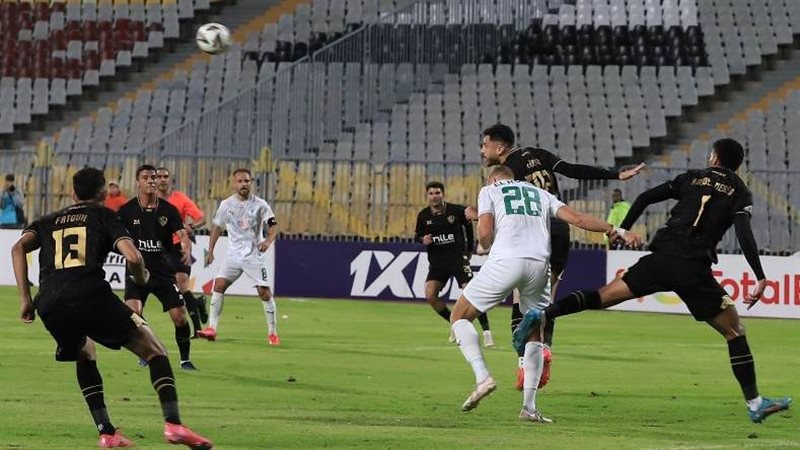 لقاء الزمالك والمصري