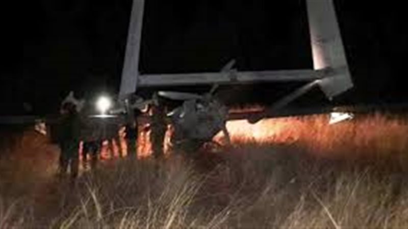 هجوم مسيرة على قاعدة