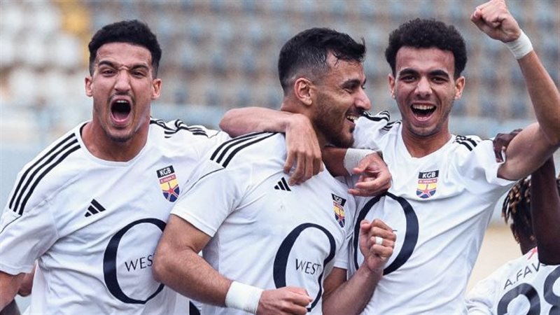 فرحة لاعبو الجونة