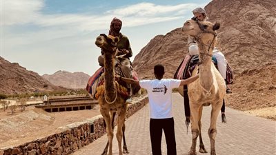 «التجلي الأعظم» مشروع تخرج بإعلام الأزهر لدعم السياحة في جنوب سيناء|صور