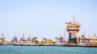 33 سفينة.. حركة تداول السفن والحاويات والبضائع بميناء دمياط اليوم 