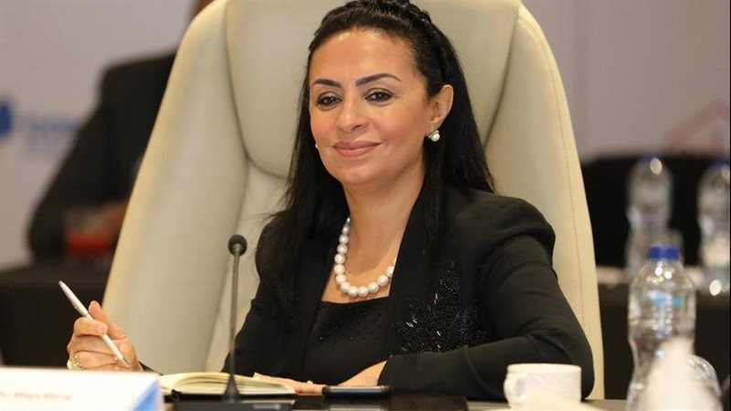 مايا مرسى وزيرة التضامن
