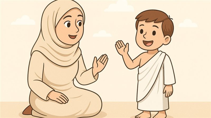 تعليم الأطفال مناسك