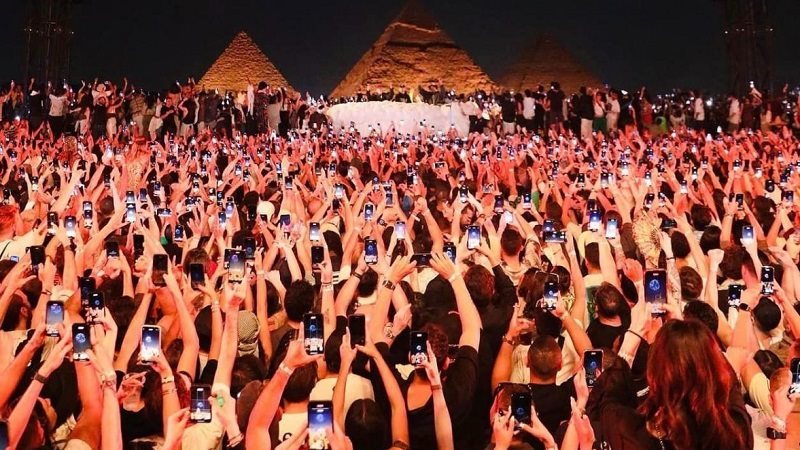 حفلات الأهرامات