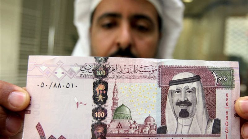 تأرجح سعر ريال سعودي