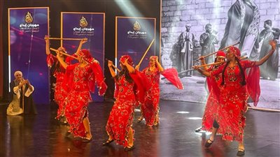 شباب الفيوم يزين مسرح الشباب والرياضة بلوحة الموال الصعيدي وتابلوه ريا وسكينة