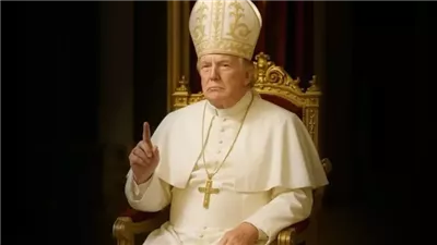 جنون العظمة.. ترامب يتعرض لانتقادات بسبب صورته مرتديًا زي بابا الفاتيكان 