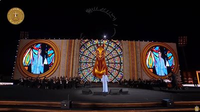 “فاكرة يا بلدي”.. الأغاني الوطنية تشعل أجواء بطولة العالم للفروسية