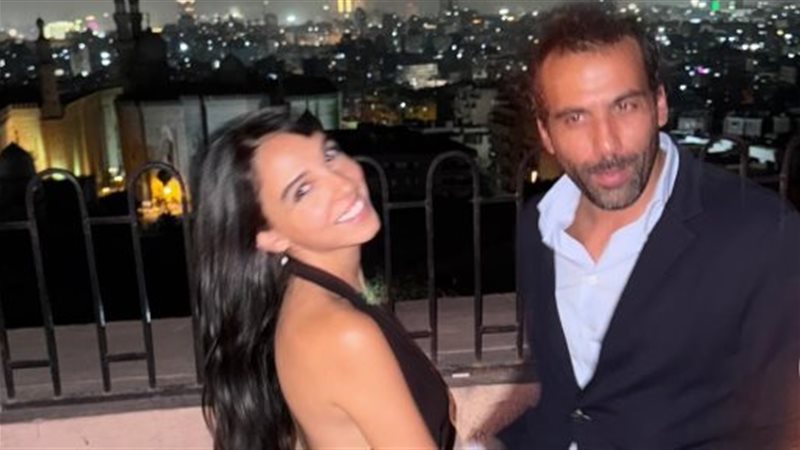 سلمى أبو ضيف و زوجها