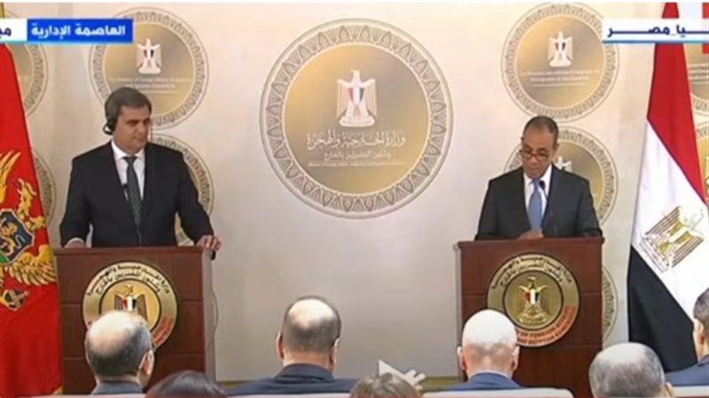 مؤتمر صحفي جمع وزيرالخارجية