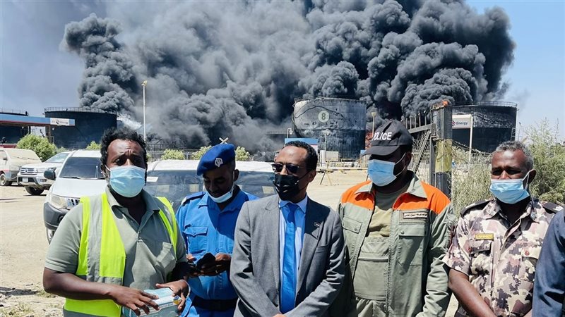 موقع إطفاء الحرائق