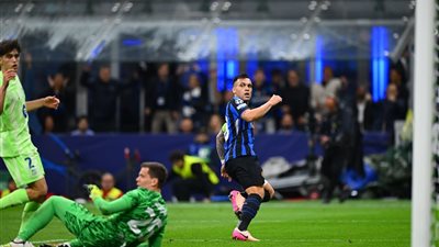 بهدفين الانتر يتقدم ويضع قدمًا للنيراتزوري في نهائي دوري الأبطال