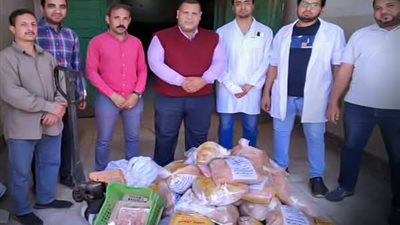 ضبط 220 كيلو لحوم مفرومة وحواوشي وبيتزا في حملة بسوهاج 