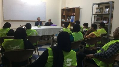 لتنمية الوعى..  ورشة تدريبية عن الفرق التطوعية بمركز شباب ابناء السويس