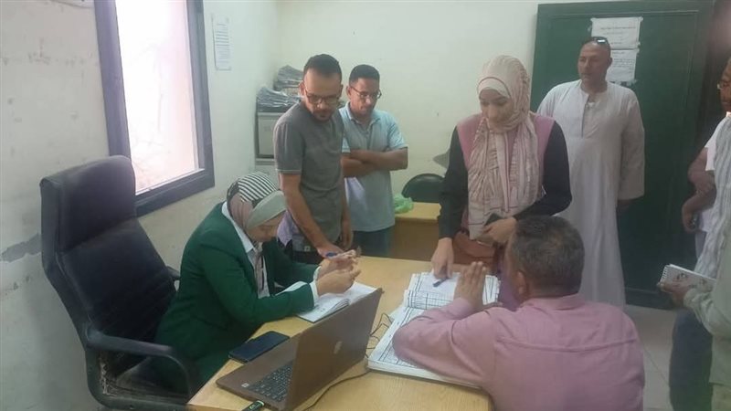 صور من التفتيش بالمنيا