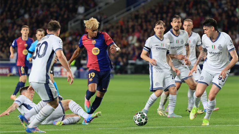 برشلونة وانتر ميلان