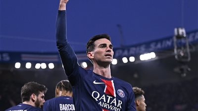 باريس سان جيرمان يتقدم على آرسنال بهدف في الشوط الأول بدوري الأبطال