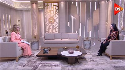 وزيرة التضامن الاجتماعي ضيفة لميس الحديدي في 