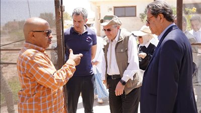«الصحراء وإيكاردا» يبحثان سبل تعزيز الاستدامة الزراعية في مطروح
