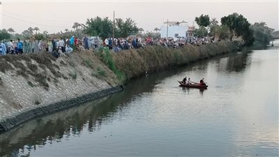 استمرار عملية البحث عن جثمان شاب لقي مصرعه غرقا بترعة المريوطية بالعياط