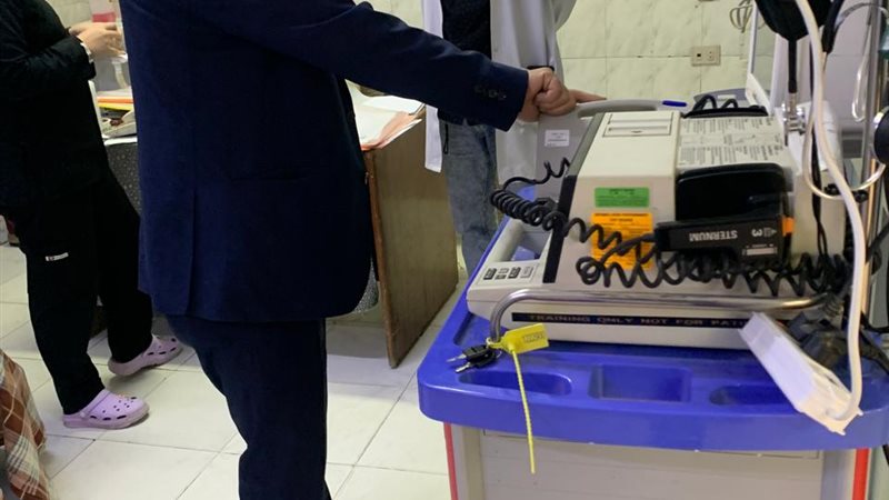جانب من حملة العلاج