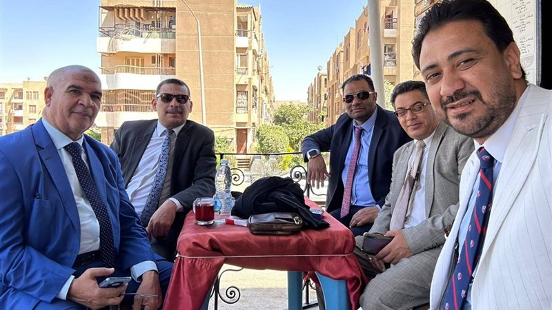 جانب من إضراب المحامين