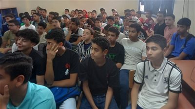 حضور 1506 طالب وطالبة المحاضرات والمراجعات للشهادة الإعدادية بإطسا |صور