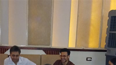 وصول أحمد دواد لفعاليات ندوة فيلم 