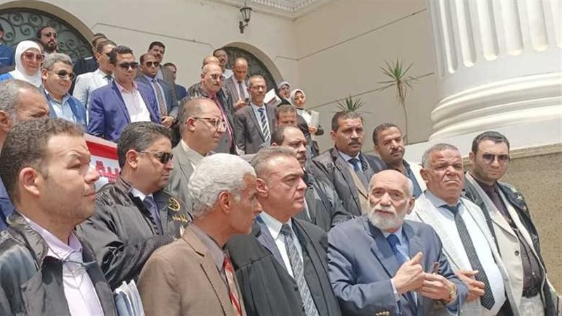 إضراب المحامين بالقليوبية